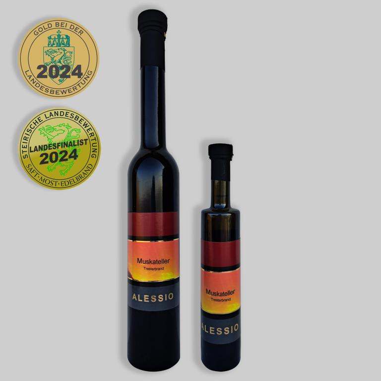 Muskateller | Tresterbrand | GOLD bei der Landesbewertung & FINALIST